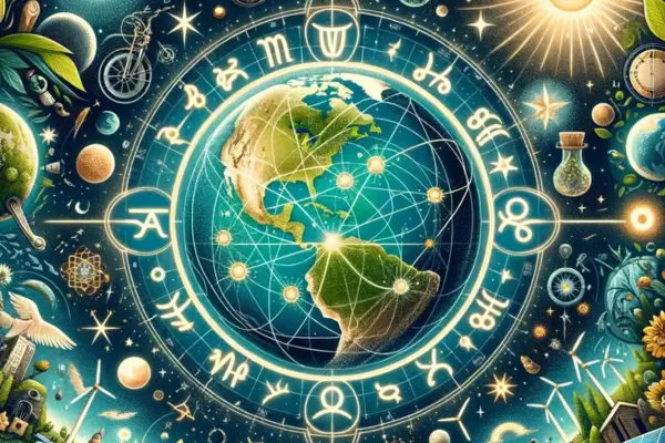 Astrologia e Sustentabilidade: Navegando pelo Cosmos em Harmonia com a Terra